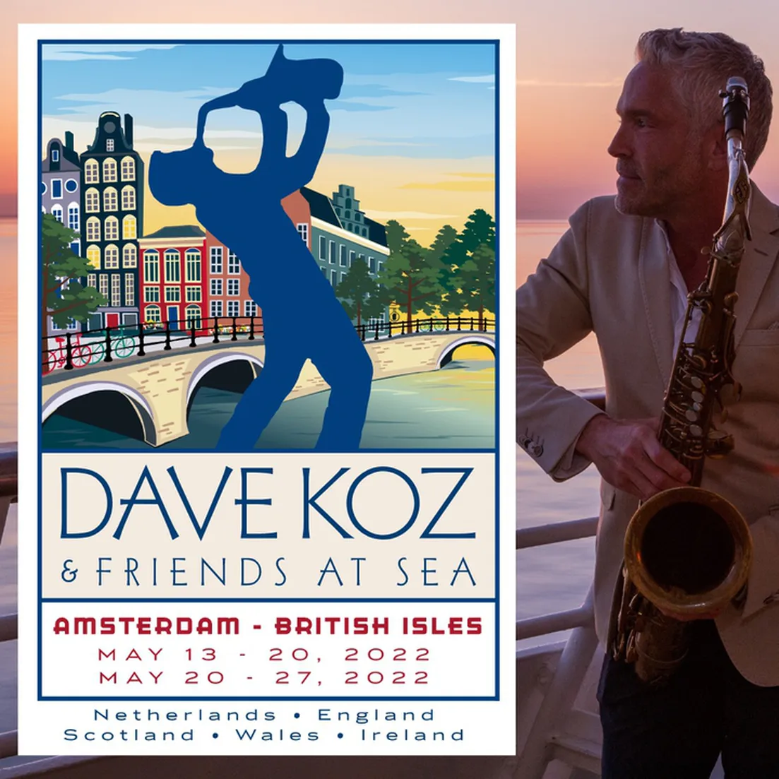 Dave Koz 2022 Christmas Tour Dave Koz Tickets - Jewel Of The Seas - Royal Caribbean, May 13, 2022 -  Bandsintown