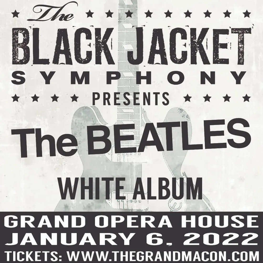 Black Jacket Symphony Schedule 2022 Bandsintown | The Black Jacket Symphony Tickets - The Grand Opera House -  Performing The Beatles White Album, Jan 06, 2022