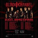 BLIND CHANNEL - EXIT EMOTIONS  European Tour 2024