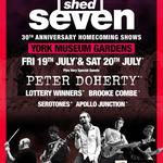Shed Seven -  30th-anniversary homecoming shows at York Museum Gardens 