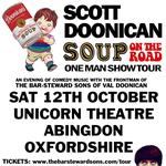 Scott Doonican ONE MAN SHOW - Unicorn Theatre, Abingdon [SEATED SHOW]