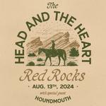 The Head And The Heart at Red Rocks w. Special Guest Houndmouth