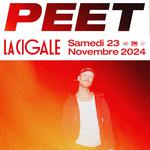 Peet en concert à La Cigale à Paris !