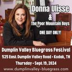 Donna Ulisse at Dumplin Valley Bluegrass Festival