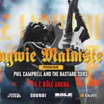 Supporting Yngwie Malmsteen