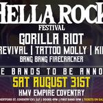 Gorilla Riot @ Hella Rock Festival, Coventry