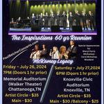 Inspirations 60th Year Reunion - Knoxville 6:00 PM