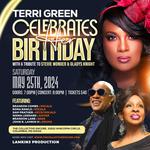 Terri Green Birthday tribute to Gladys Knight & Stevie Wonder w band 