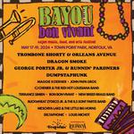 John "Papa' Gros performs on the Main Stage at Bayou Bon Vivant 2024