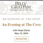 An Evening At The Cove With Hope Darst