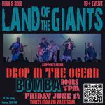 Land of the Giants @ Bomba, Exeter w/Drop in the Ocean