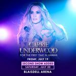 CARRIE UNDERWOOD - FOR THE FIRST TIME IN HAWAII