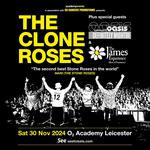 The Clone Roses + Definitely Mightbe + The James Experience