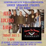 The Alex Lucero Band @ Lester Estate Wine