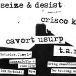 Seize and Desist/Cavort Usurp/ T.A.R.P./ Crisco Kids