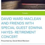 David Ward Maclean & Friends Retirement Concert