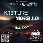 KR3TURE, MORiLLO, Habitaat live at BACE