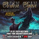 Orden Ogan - The Order of Fear Album Release Show - Saloon Showdown No3 /w Special Guest: Rage
