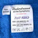 Underdressed at the Symphony Tour