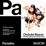 Paradiso presents: OTOBOKE BEAVER - AMSTERDAM