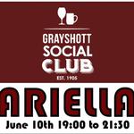  Grayshott Social Club Click Ticket Button To Reserve Your Seat