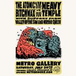 THE ATOMIC BITCHWAX + HEAVY TEMPLE w/ special guests Valley Of The Sun and Mirror Queen
