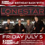 Boot Barn Hall's Birthday Bash with Lonestar!