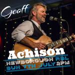 Geoff Achison solo at Newborough