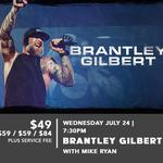Brantley Gilbert with Mike Ryan at Delaware State Fair