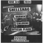 Shellshag with Darner, Chlorine and Official Claire at The Green Lantern