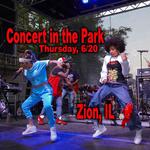 Concert in the Park in Zion, IL