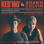 Keb’ Mo’ & Shawn Colvin (with special guest Paul Kelly)
