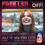 Free LSD Advance Screening w/Q&A at Village East by Angelika