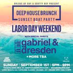 Deep House Brunch LDW Boat Party w/ GABRIEL & DRESDEN