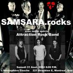 SAMSARA rocks et Attraction Band a l'Hemisphere Gauche