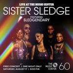 Sister Sledge ft. Sledgendary Live at The Music Centre LA!
