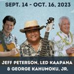 MASTERS TOUR: George Kahumoku. Led Kaapana, Jeff Peterson