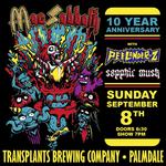 Mac Sabbath 10 Year Anniversary with Special Guests Peelander-Z & Sapphic Musk