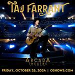 Taj Farrant Live at The Arcada Theatre