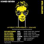 Shed Seven - Glasgow HMV - performance and signing 