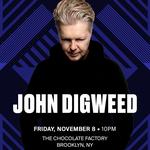 John Digweed The Chocolate Factory Brooklyn