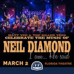 I Am, He Said-a Celebration of Neil Diamond starring Matt Vee & The Killer Vees