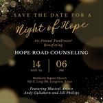 Night of Hope: A Fundraiser for Hope Road Counseling