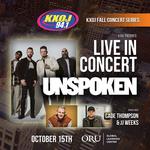 Unspoken's "What He Says About You" Tour