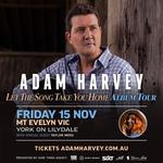 Adam Harvey "Let The Song Take You Home Tour"