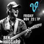 Ben Haggard with Special Guests Heidi & Ryan Greer