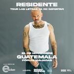 Residente Tour Las Letras Ya No Importan