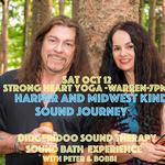 Didgeridoo Sound Therapy / Sound Bath with Peter D. Harper and Bobbi Llewellyn-Harper