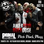 Amerakin Overdose, Pitch Black Mass, Primal Sledge (Pantera Tribute Band)