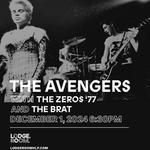 PunksGiving Weekend!  The Avengers w/ Zeros 77/The Brat